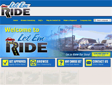 Tablet Screenshot of letemride.net